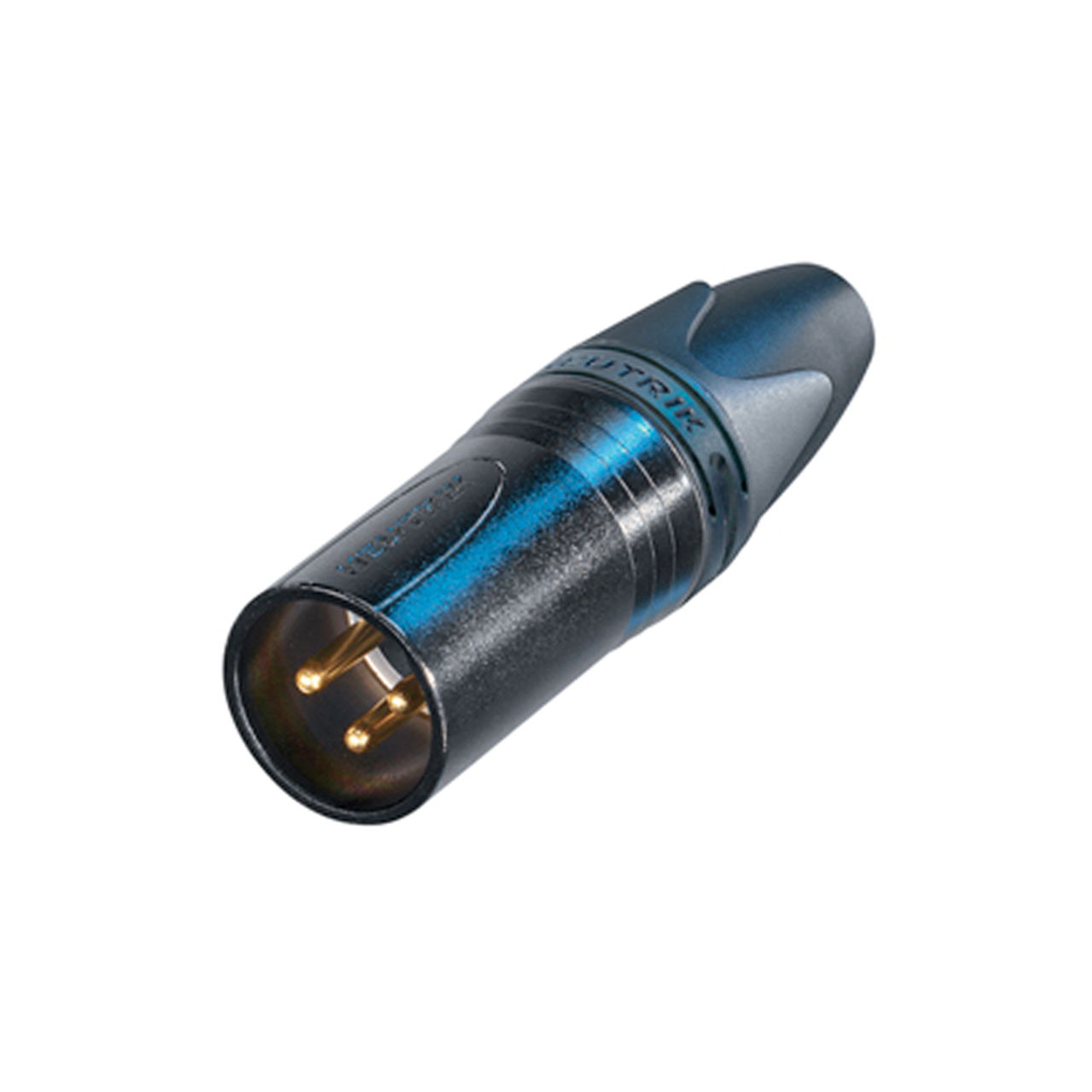 Neutrik XLR male 3 pole cable connector