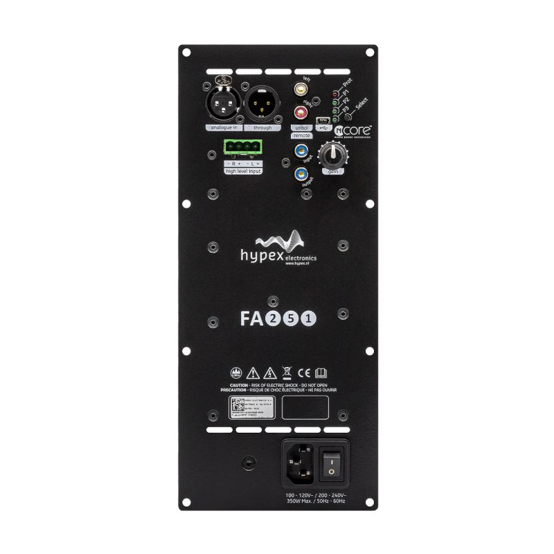 Hypex FusionAmp FA251 with onboard SMPS and DSP